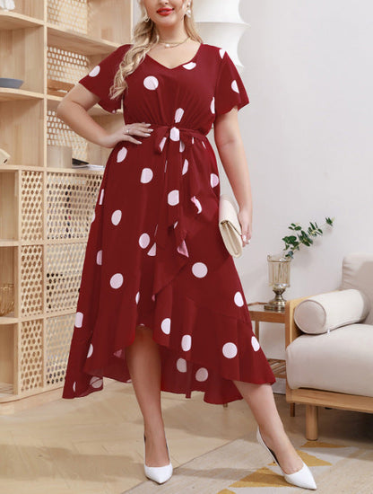 Day to Night Polka Dot Dress