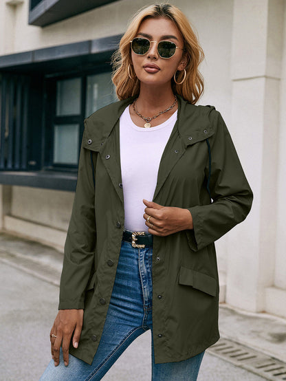 Waterproof Hooded Raincoat