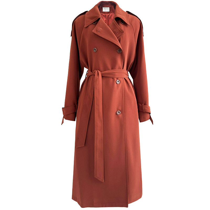 Draping Loose Trench Coat