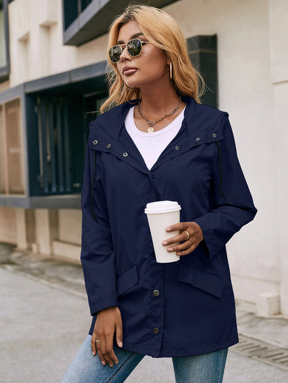 Waterproof Hooded Raincoat