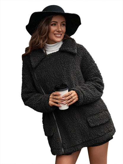 Bubble Velvet Furry Jacket