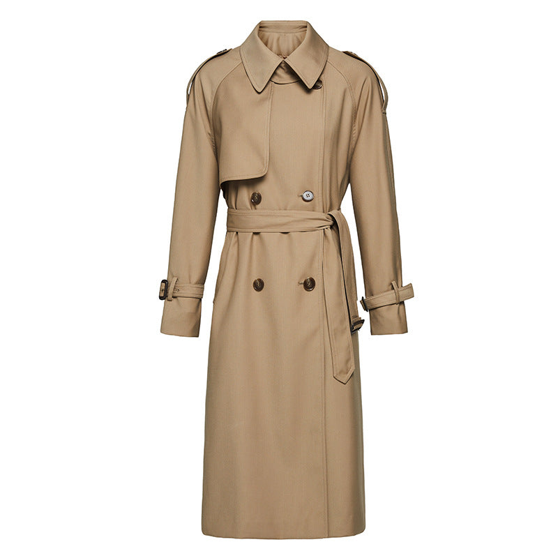 Double Breasted Loose Trench Coat