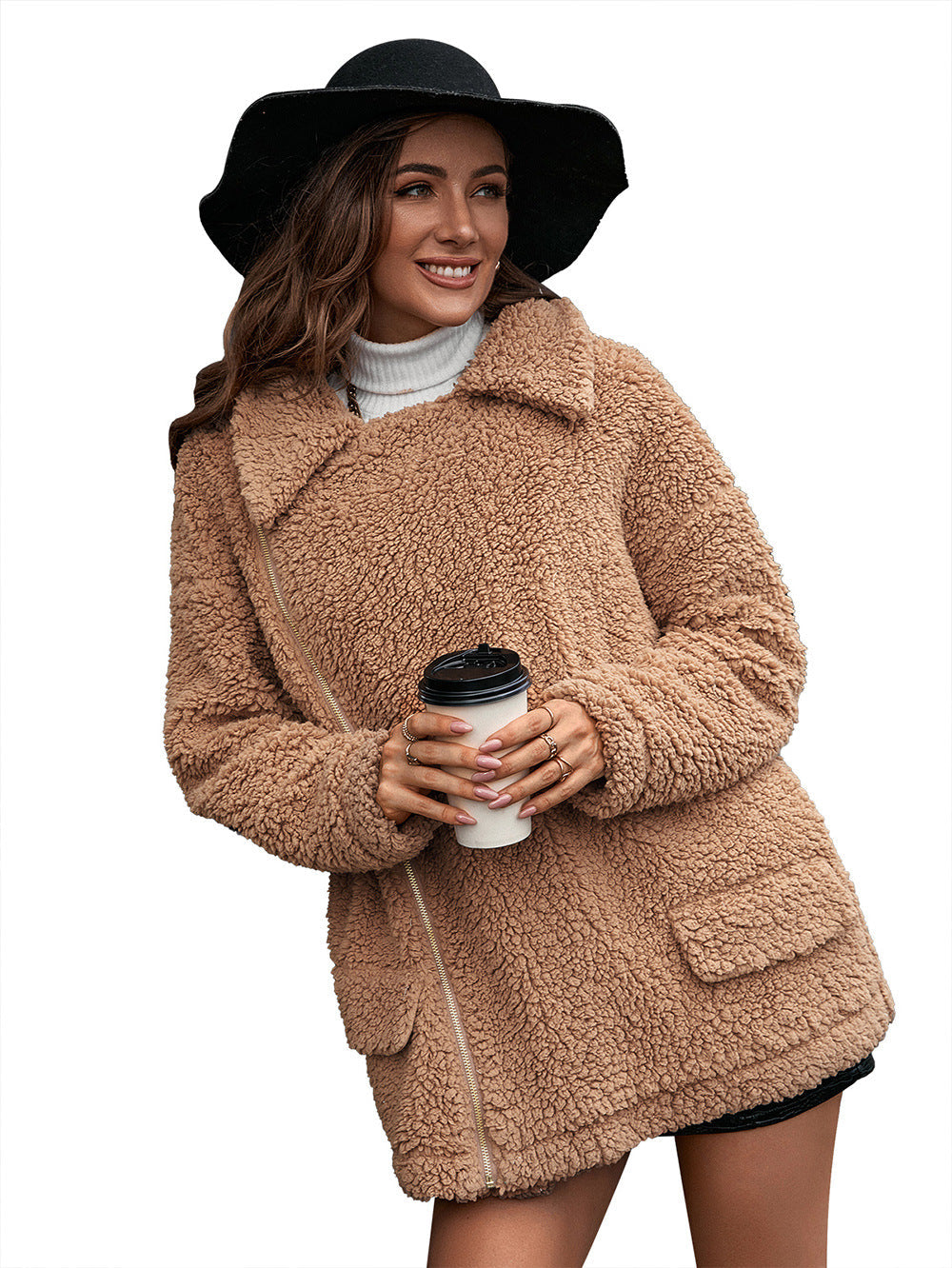 Bubble Velvet Furry Jacket