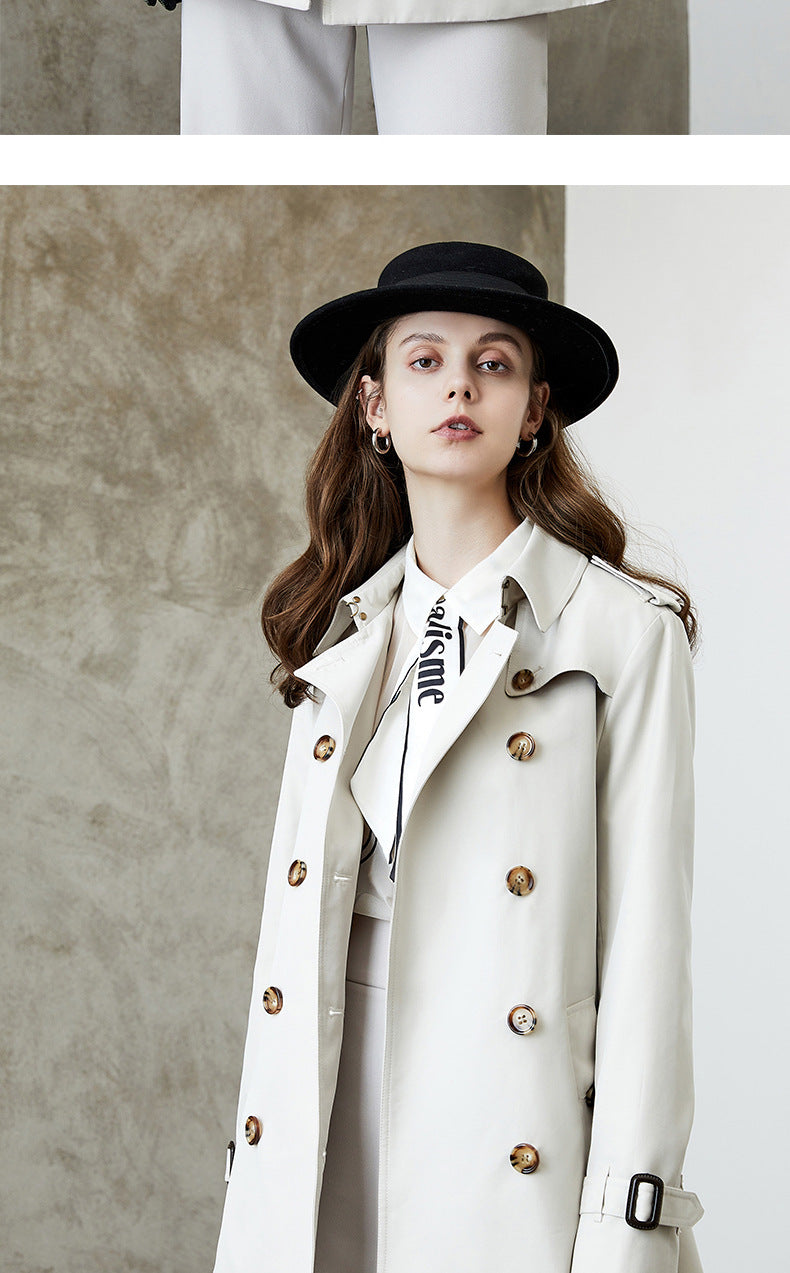 Element Mid-Length Trench Coat