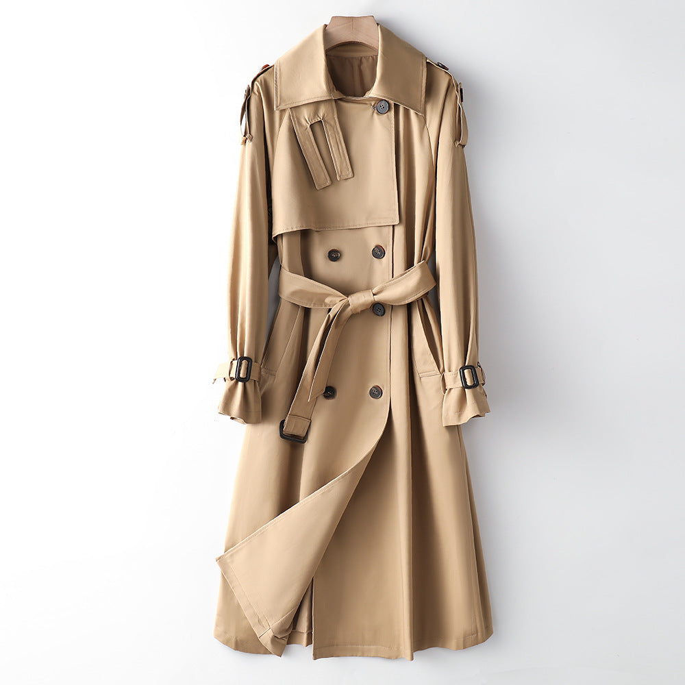 Overknee Slimming Trench Coat