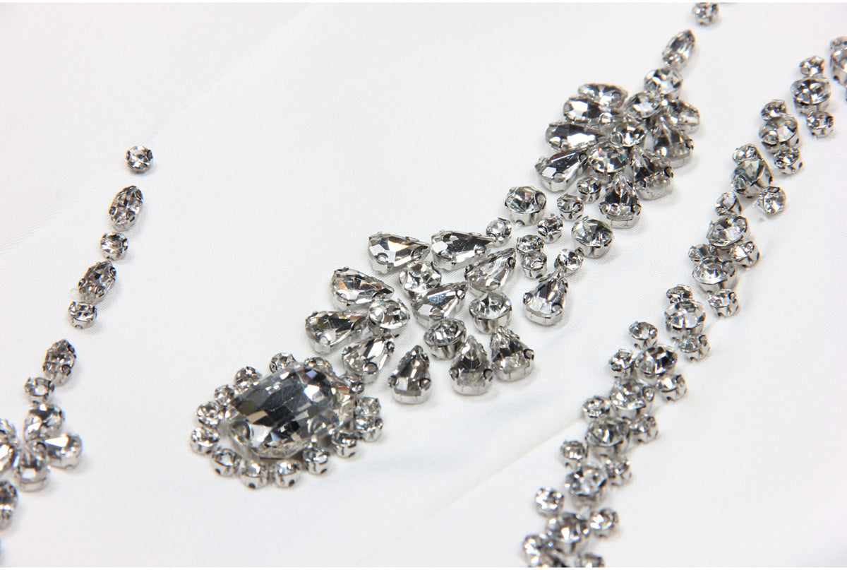 Rhinestone Sleeveless Business Vest