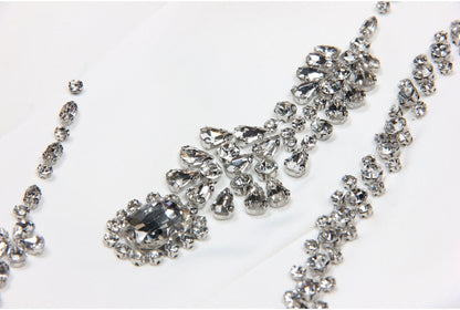 Rhinestone Sleeveless Business Vest