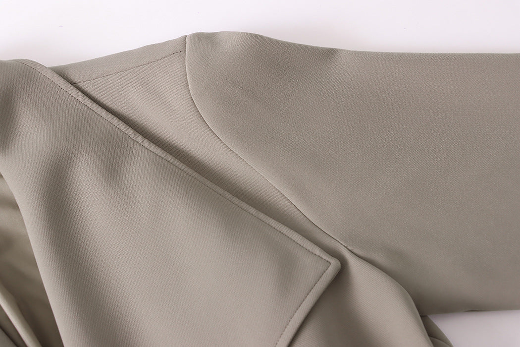 Trench Coat Long Autumn Winter