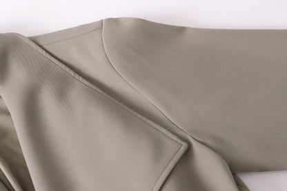 Trench Coat Long Autumn Winter