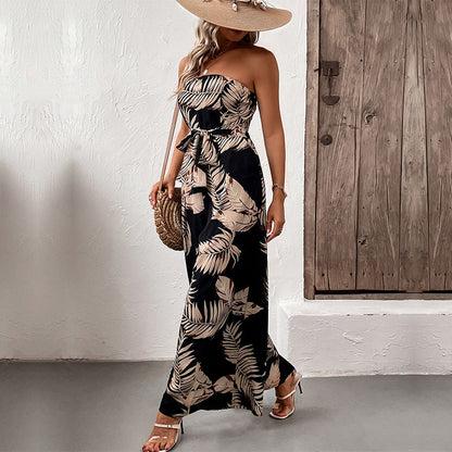Floral Print Jumpsuit