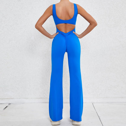 Sexy Open Back Jumpsuit