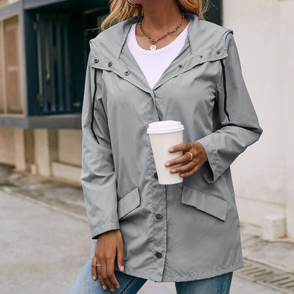 Waterproof Hooded Raincoat