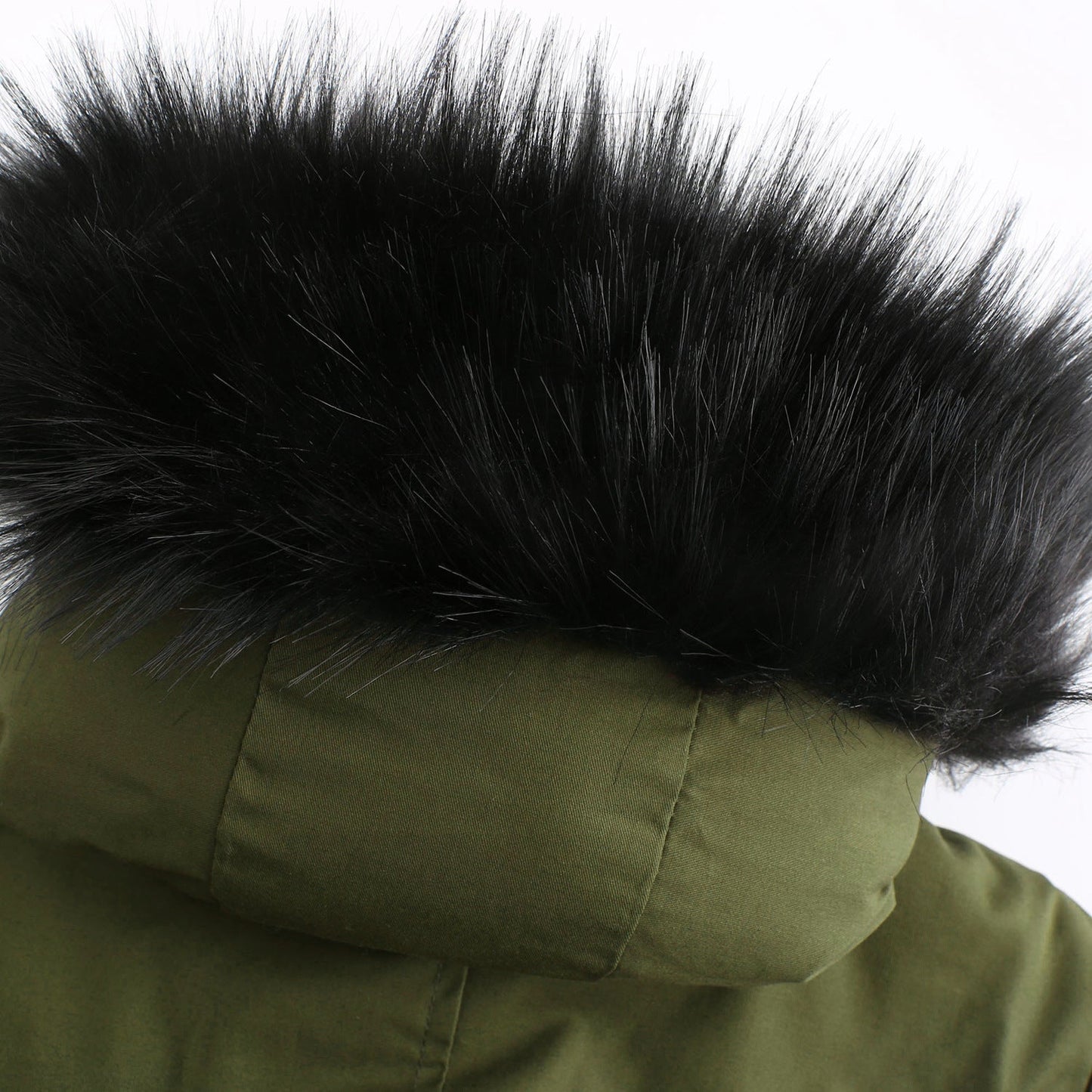 Fleece Lined Hooded Parka Jacket