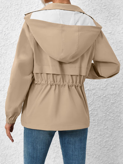 Waterproof Hooded Raincoat Jacket