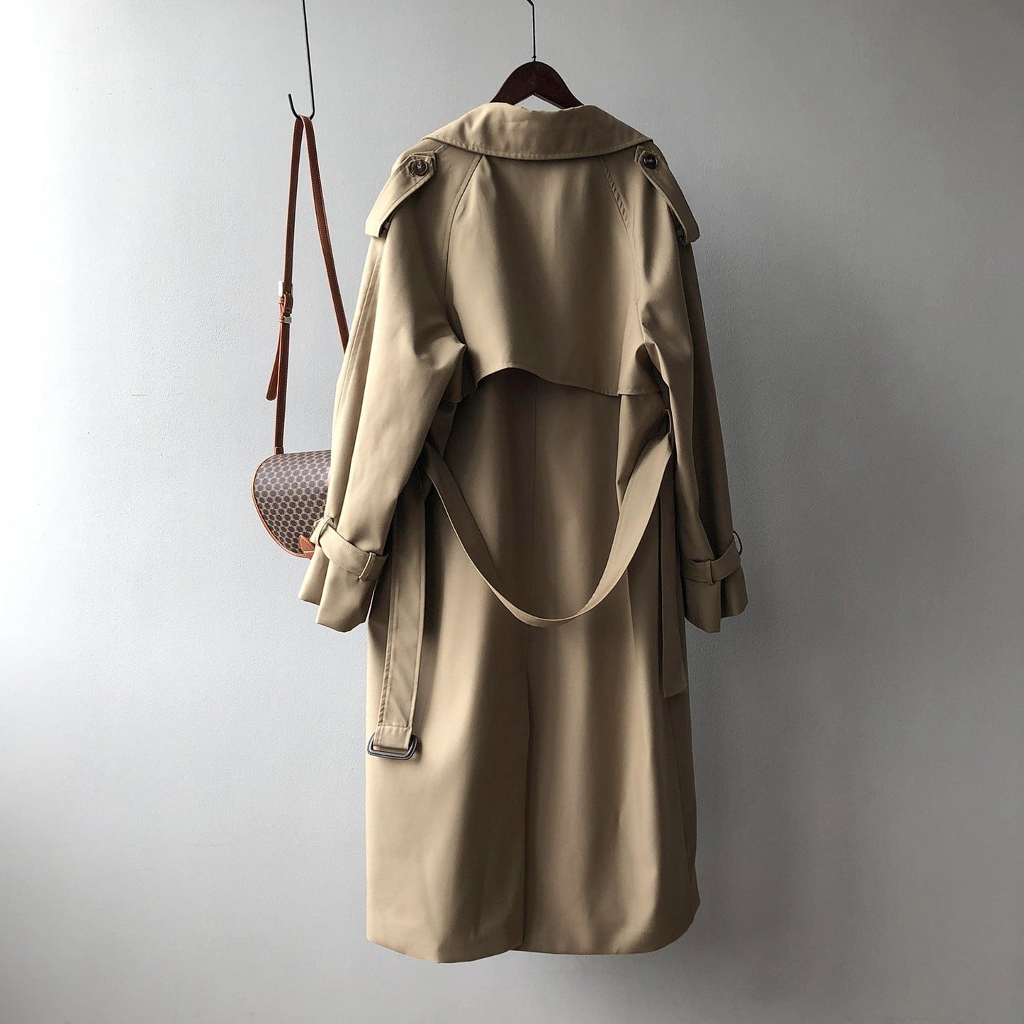 Elegant Loose-Fit Trench Coat