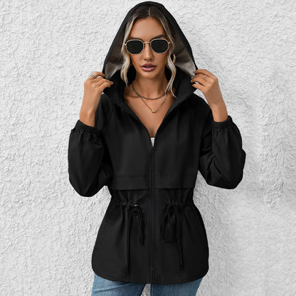 Waterproof Hooded Raincoat Jacket