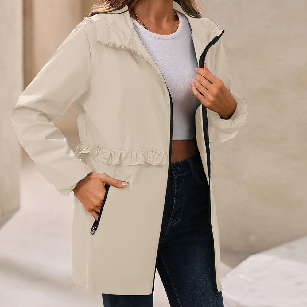 Rainproof Hooded Jacket