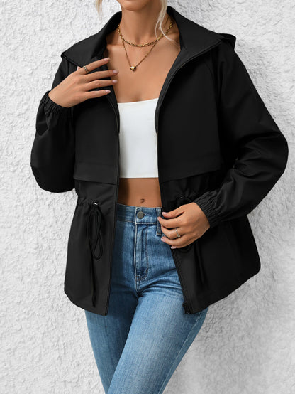 Waterproof Hooded Raincoat Jacket