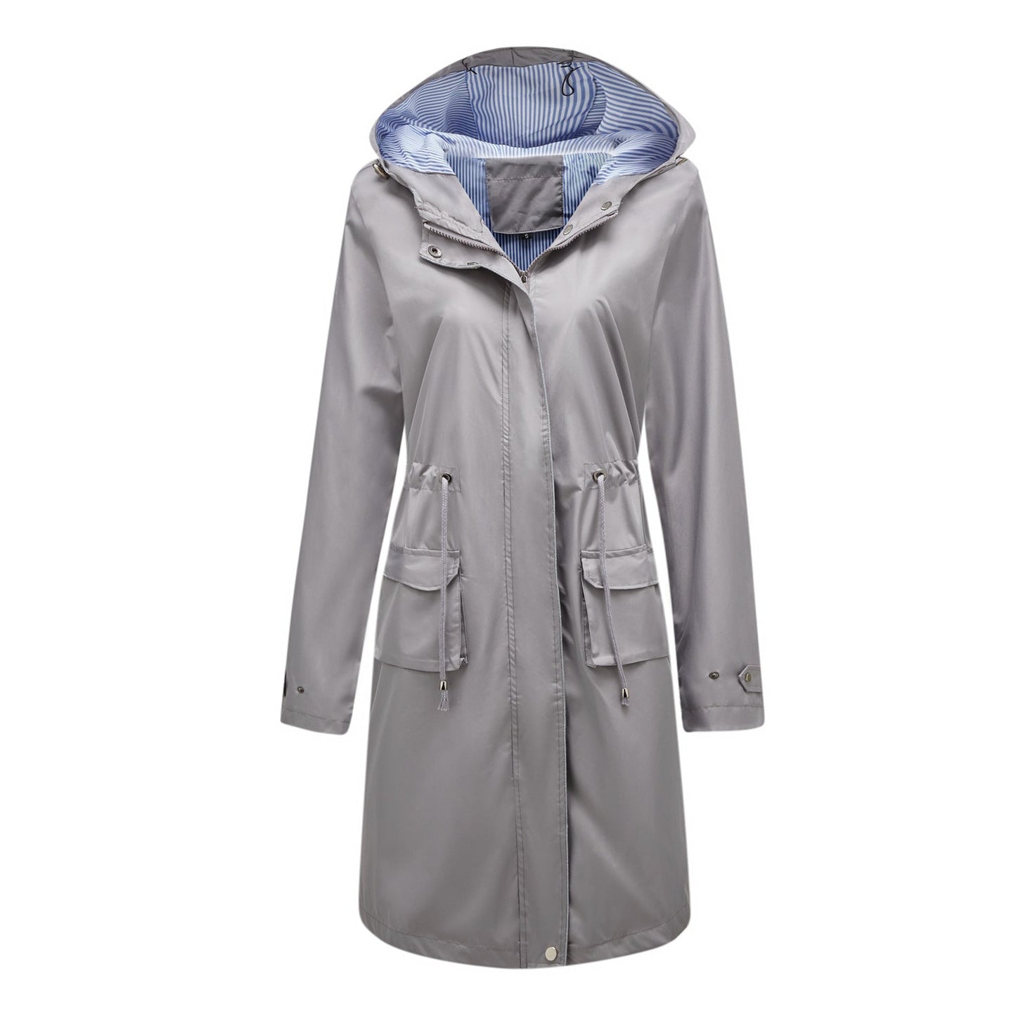 Waterproof Hooded Long Coat