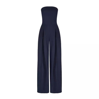 Open Back Slim Fit Jumpsuit