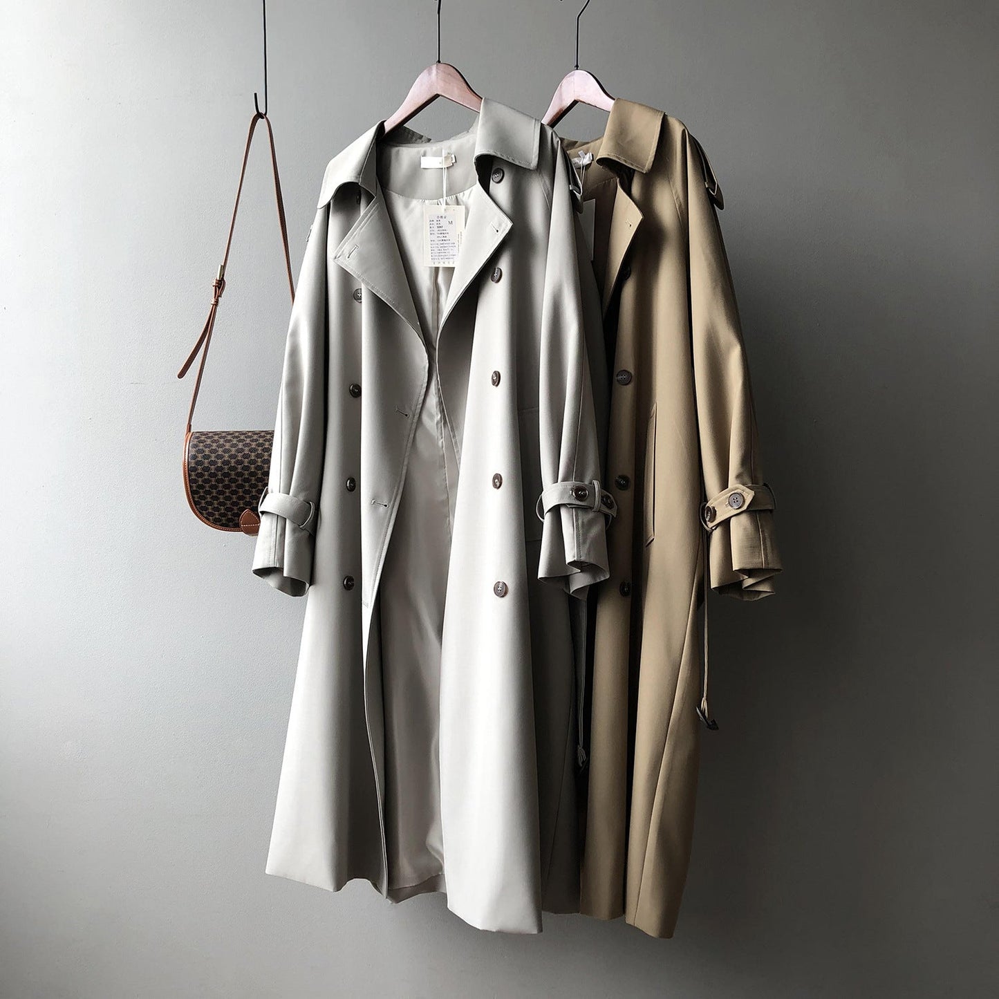 Elegant Loose-Fit Trench Coat