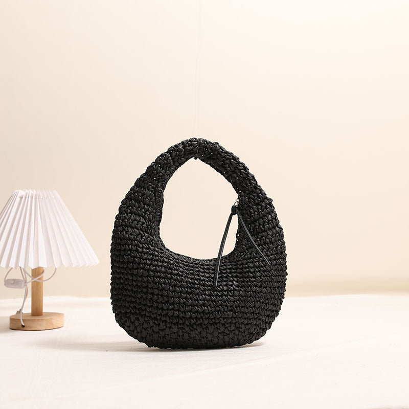 Chic Cute Versatile Handbag Hand Made with Natural Fibers