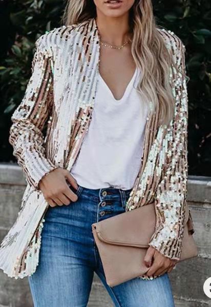 Sequined Blazer