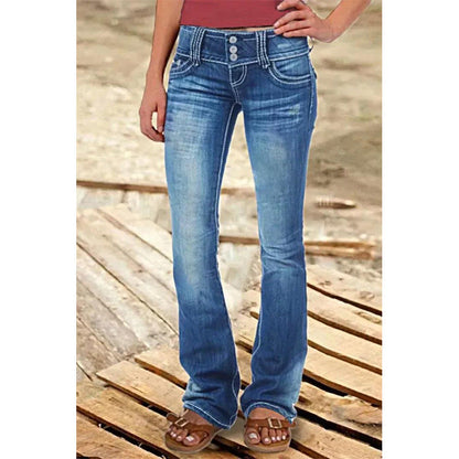 Billie Low Waist Ripped Jeans