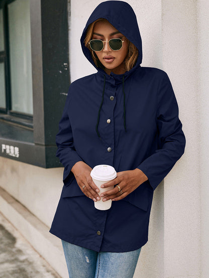 Waterproof Hooded Raincoat