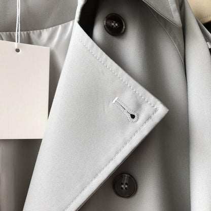 Elegant Loose-Fit Trench Coat