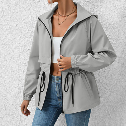 Waterproof Hooded Raincoat Jacket