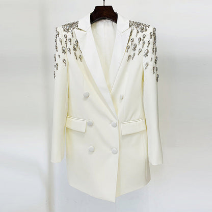 Slim Fit Embellished Blazer