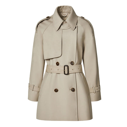 Elegant Mid-Length Trench Coat