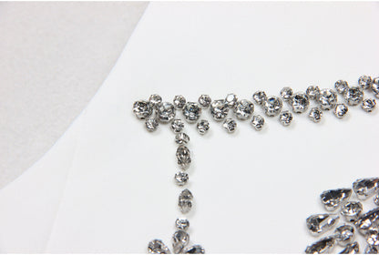 Rhinestone Sleeveless Business Vest