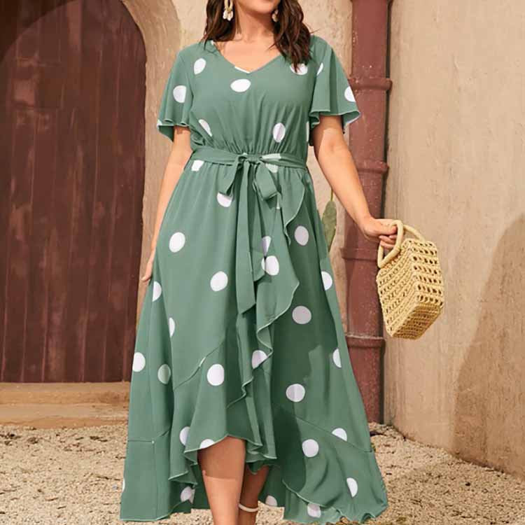 Day to Night Polka Dot Dress