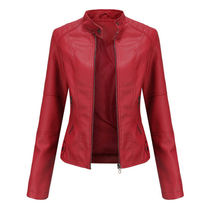 Versatile Slim Biker Jacket