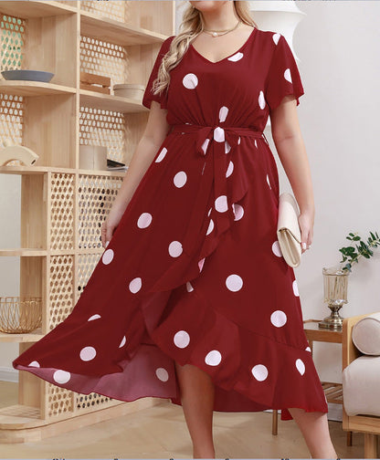 Day to Night Polka Dot Dress