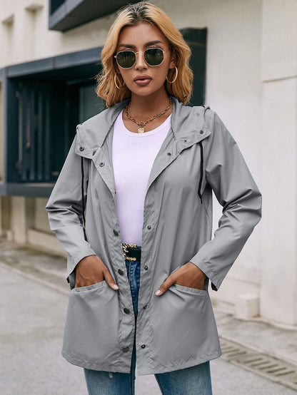 Waterproof Hooded Raincoat