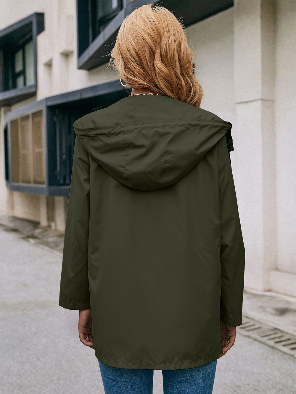 Waterproof Hooded Raincoat