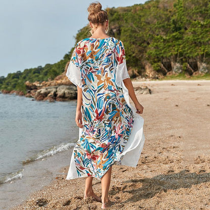 Ally Floral Printed Kaftan