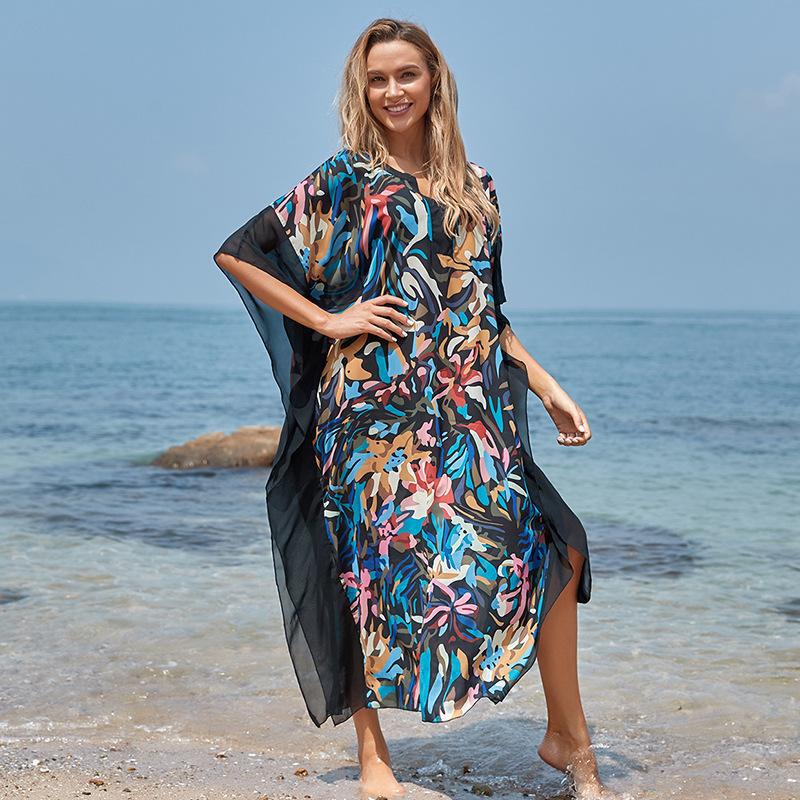 Ally Floral Printed Kaftan