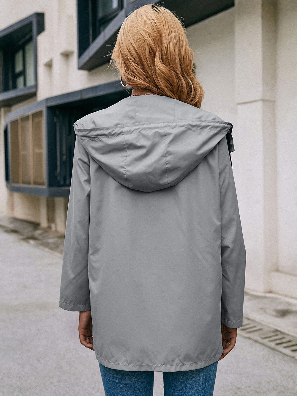 Waterproof Hooded Raincoat