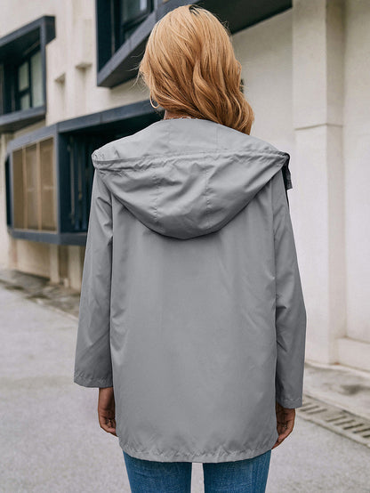 Waterproof Hooded Raincoat