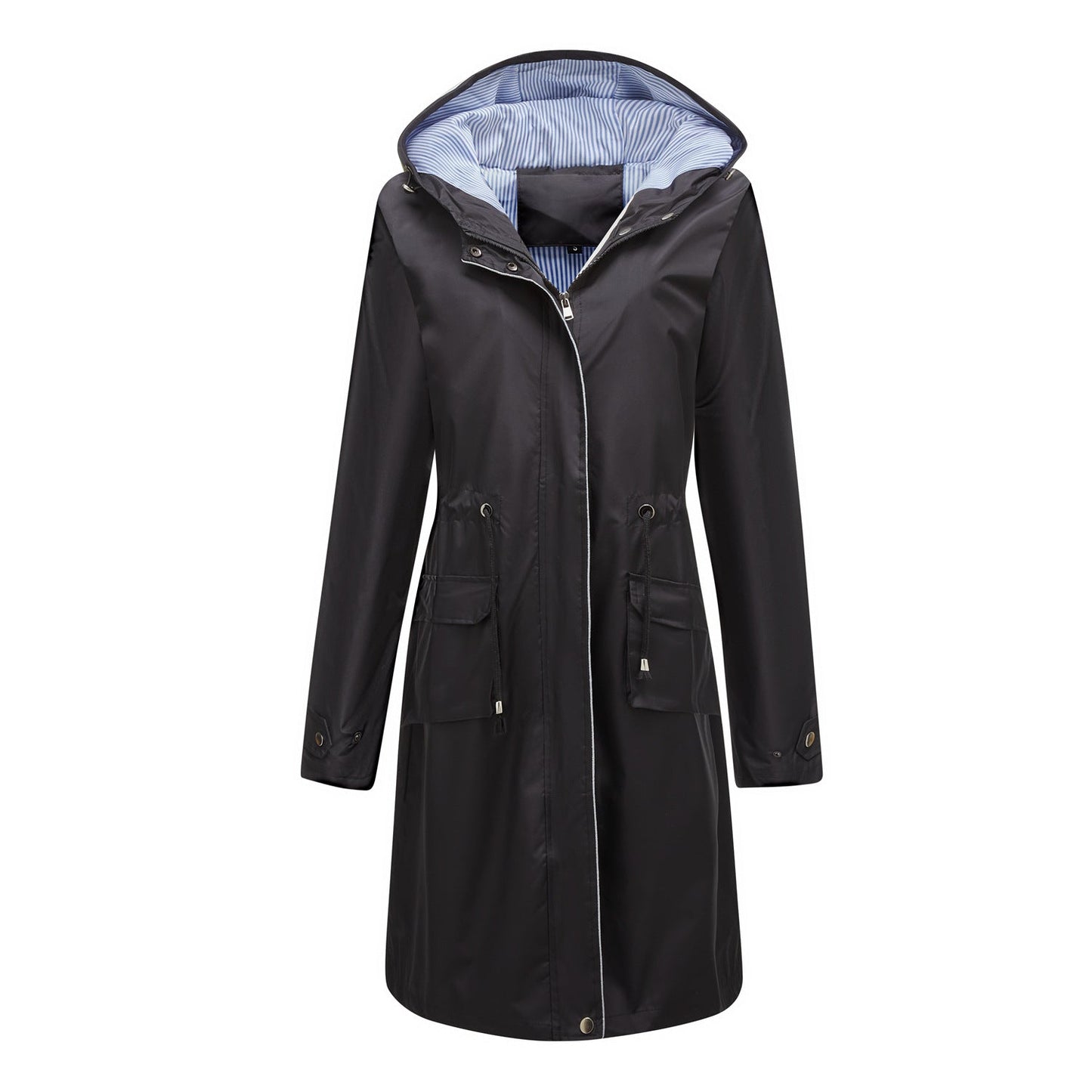Waterproof Hooded Long Coat