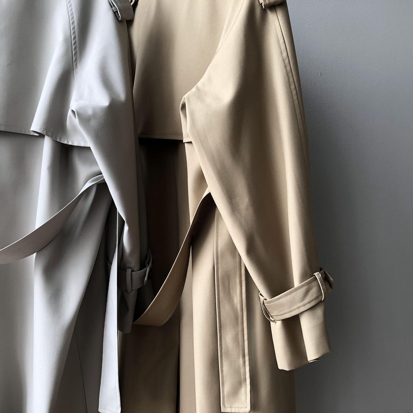 Elegant Loose-Fit Trench Coat