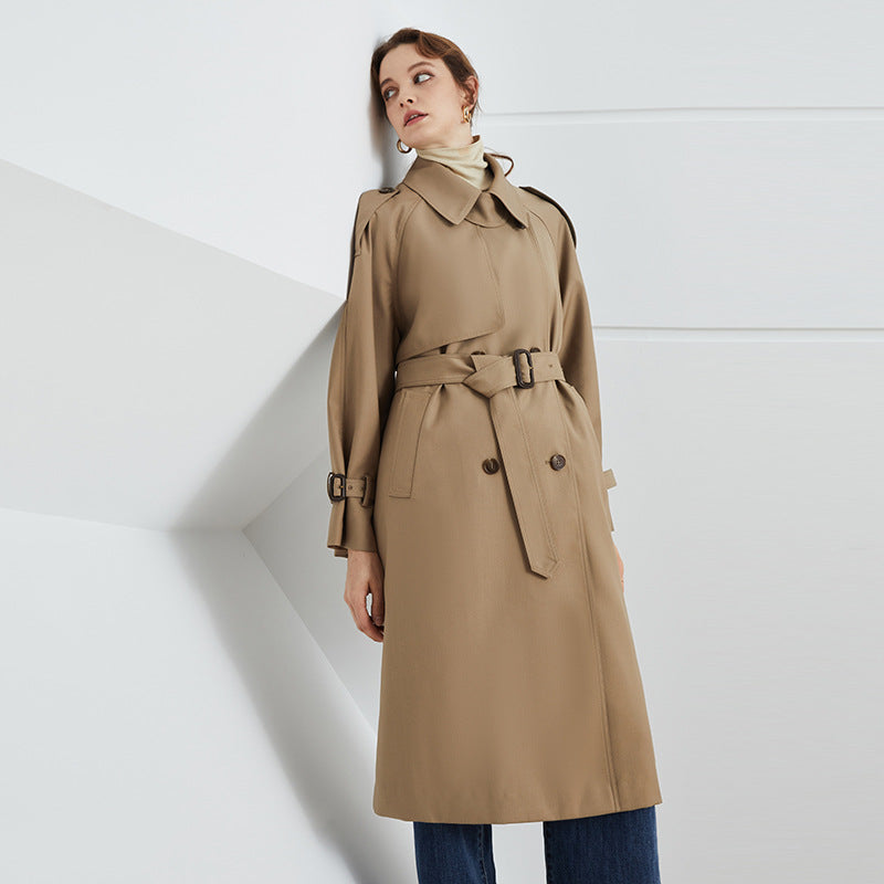 Double Breasted Loose Trench Coat