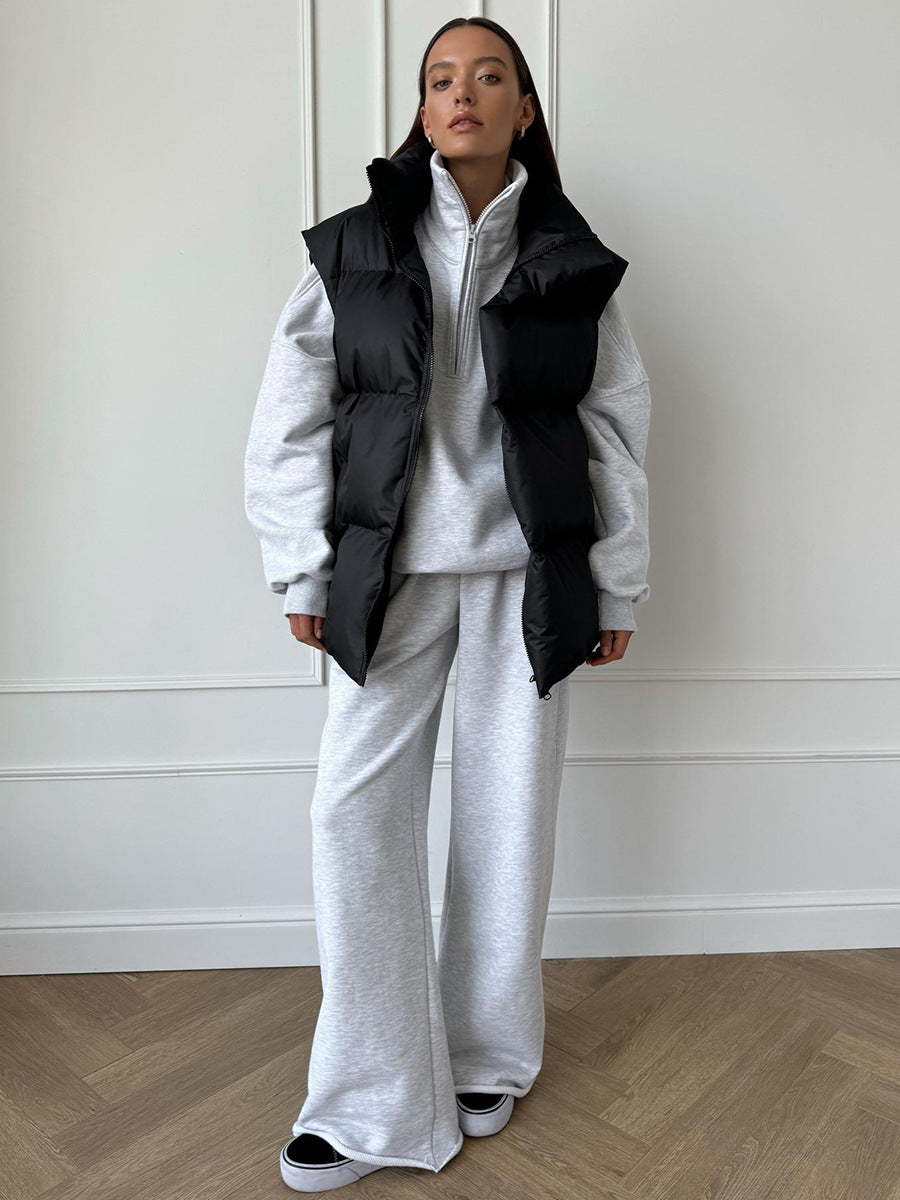 Cotton Loose Vest Jacket