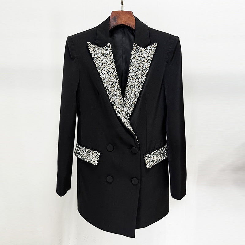 Handmade Gorgeous Heavy Embellished Blazer