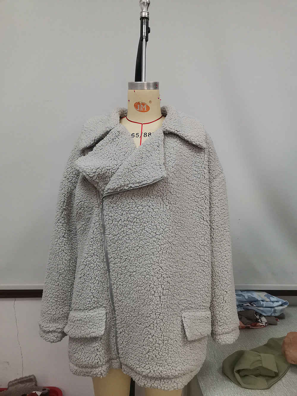 Bubble Velvet Furry Jacket