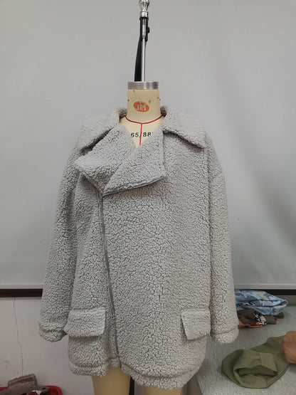 Bubble Velvet Furry Jacket